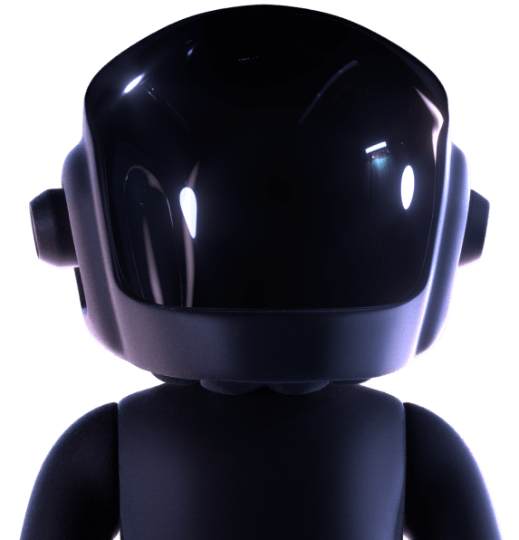 an image of a robot with a helmet